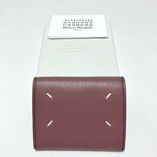 新品 マルジェラ 22ss ミニ財布 折財布 モカ 札入れ 小銭入れ 6770