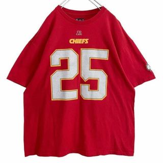 古着 NFL カンザスシティチーフス ビックプリント チームTシャツ 半袖(Tシャツ/カットソー(半袖/袖なし))