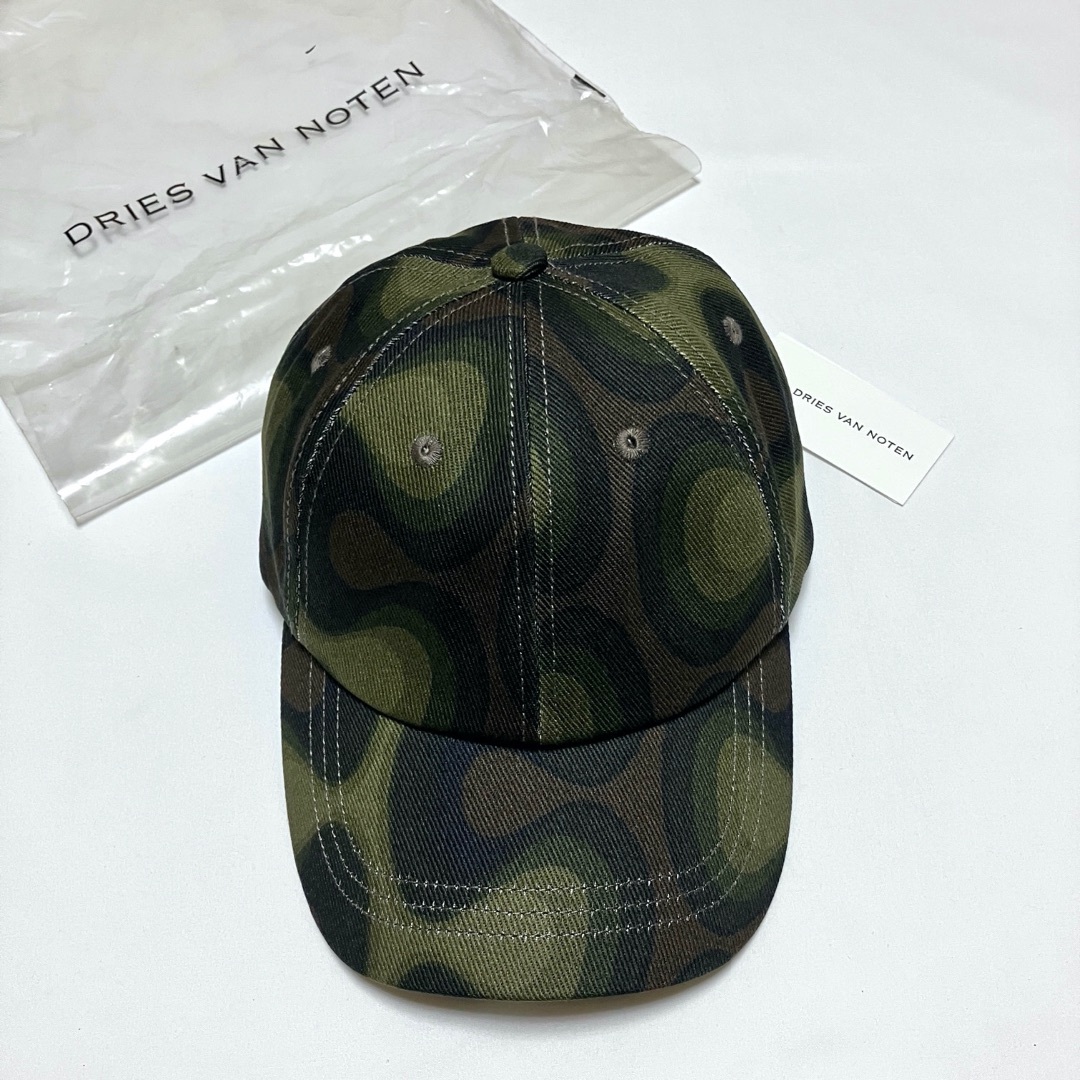 DRIES VAN NOTEN - 新品 24ss DRIES VAN NOTEN 6パネルキャップ 帽子 6509