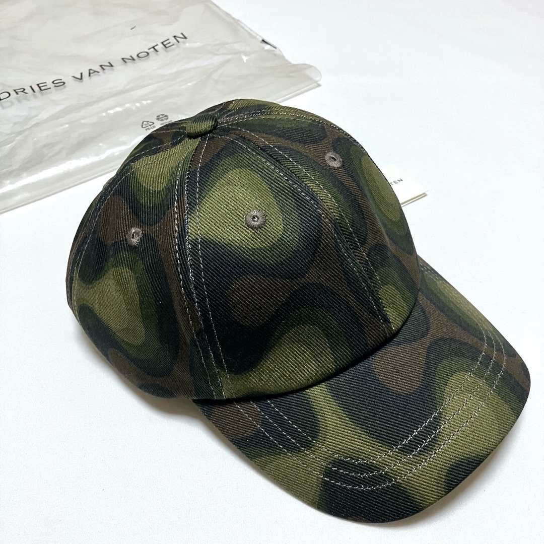新品 24ss DRIES VAN NOTEN 6パネルキャップ 帽子16510 DRIES VAN NOTEN - 新品 24ss DRIES VAN NOTEN 6パネルキャップ