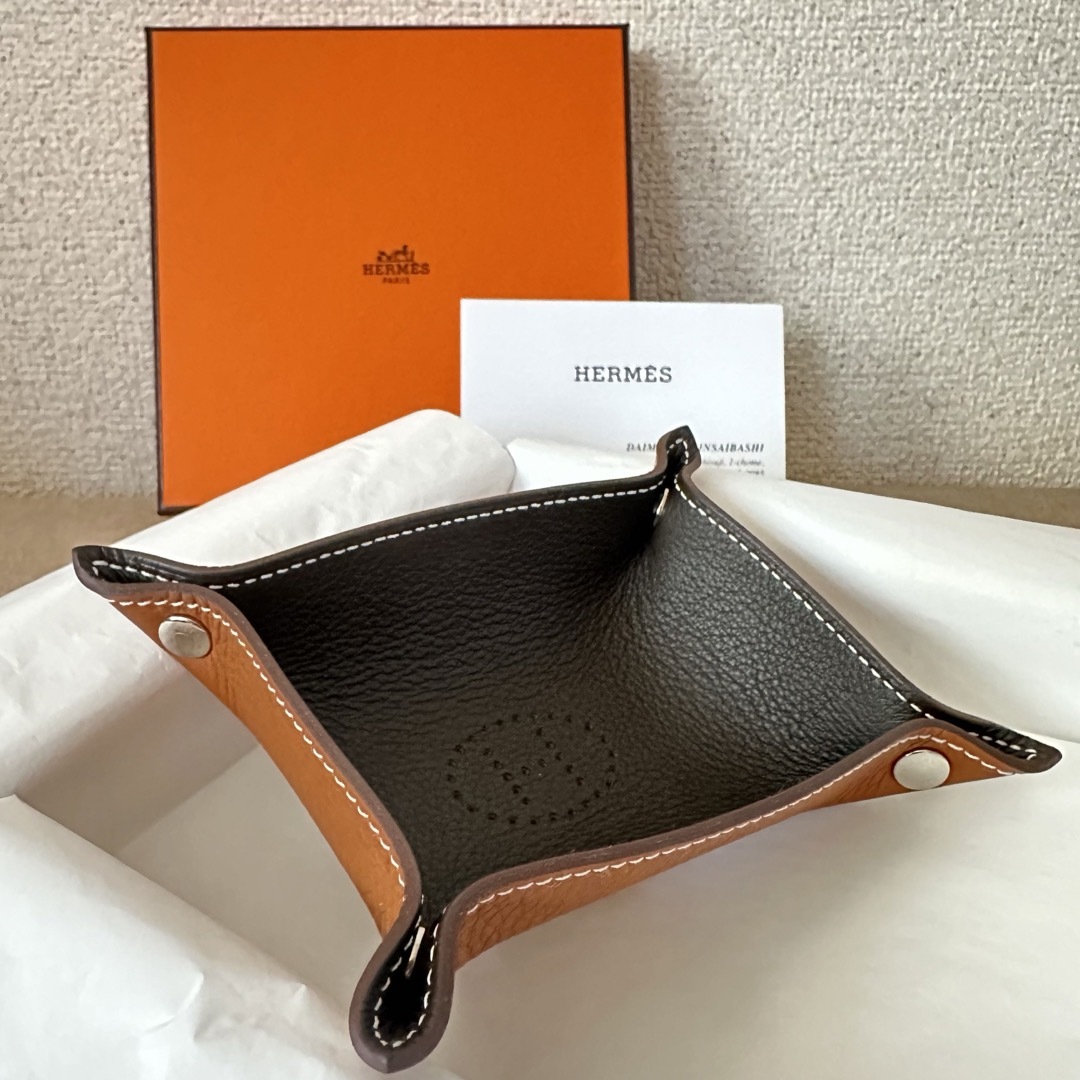 HERMES - HERMESヴィドポッシュ エブリンH ハバナトリヨン HERMES - HERMESヴィドポッシュ エブリンH ハバナトリヨン