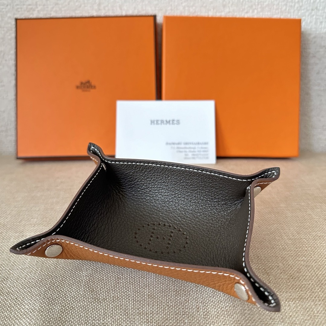HERMES - HERMESヴィドポッシュ エブリンH ハバナトリヨン HERMES - HERMESヴィドポッシュ エブリンH ハバナトリヨン