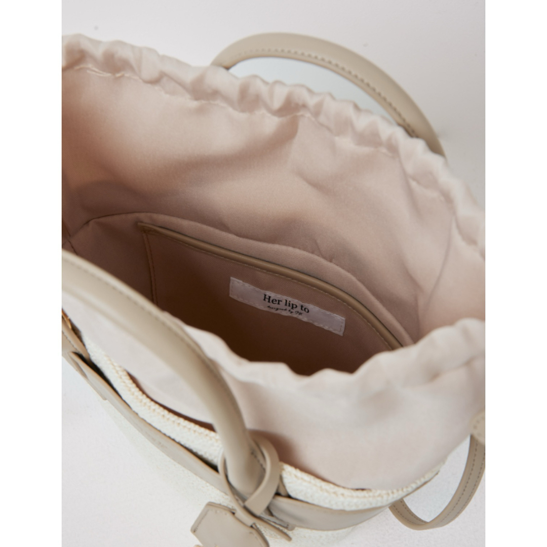 Her lip to - herlipto Palma Mini Tote Bag の通販 by ma's Her lip to - herlipto Palma Mini Tote Bag の通販 by ma's
