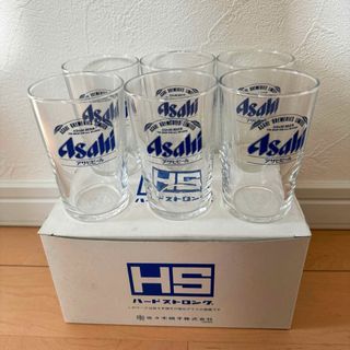 アサヒ(アサヒ)の佐々木硝子株式会社 ハードストロング HS グラス アサヒビール 昭和レトロ(グラス/カップ)