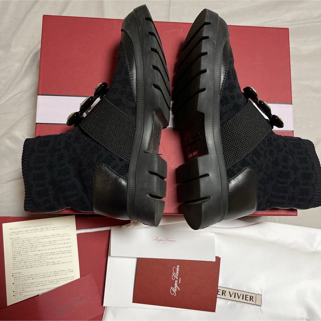 ROGER VIVIER - Roger vivier ソックスブーツ 36の通販 by ROGER VIVIER - Roger vivier ソックスブーツ 36の通販 by