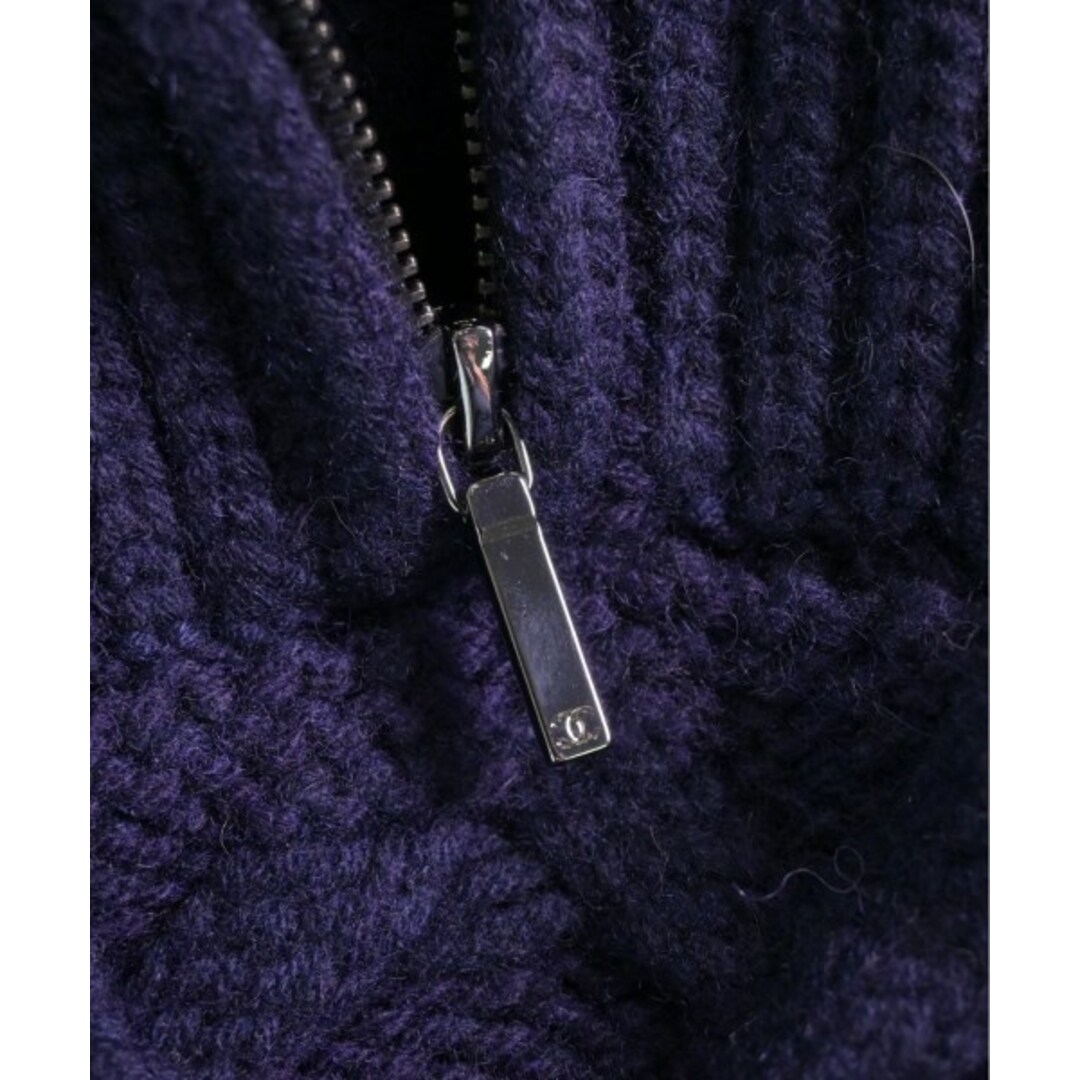 CHANEL - CHANEL シャネル ニット・セーター 34(XS位) 紺 【古着 CHANEL - CHANEL シャネル ニット・セーター 34(XS位) 紺 【古着