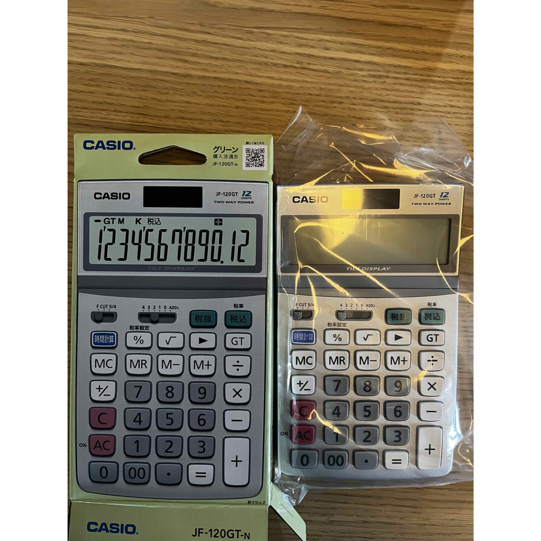 新品】カシオ 少なかれ エコマーク付電卓 12桁ジャストタイプ JF 新品】カシオ 少なかれ エコマーク付電卓 12桁ジャストタイプ JF
