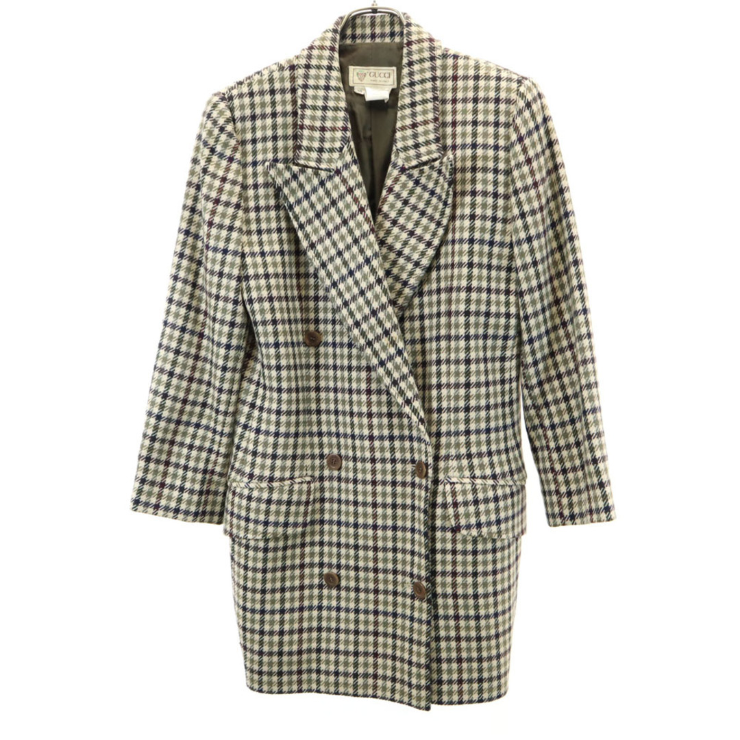 GUCCI - グッチ 80s 90s イタリア製 ウールブレンド オールド GUCCI - グッチ 80s 90s イタリア製 ウールブレンド オールド