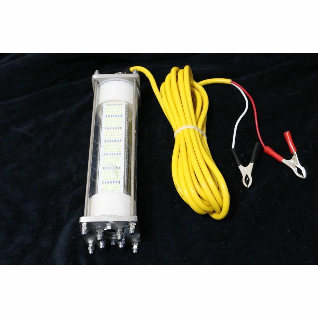 240W 集魚灯【電球色】DC12V LED 水中ライト 7mコード 付 240W 集魚灯【電球色】DC12V LED 水中ライト 7mコード 付
