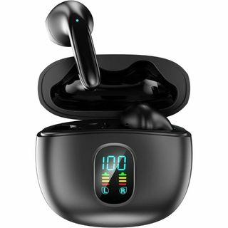 イヤホン bluetoothイヤホン ワイヤレスイヤホン Bluetooth5.(ヘッドフォン/イヤフォン)