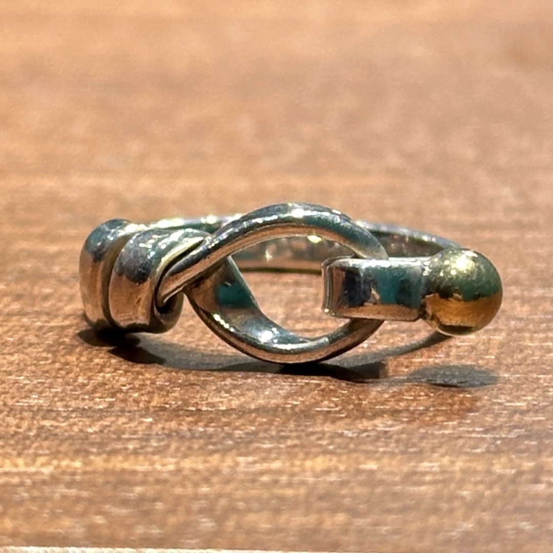 Tiffany&Co.ティファニー 750/925 ラブノットリング リング(指輪) Tiffany&Co.ティファニー 750/925 ラブノットリング リング(指輪)
