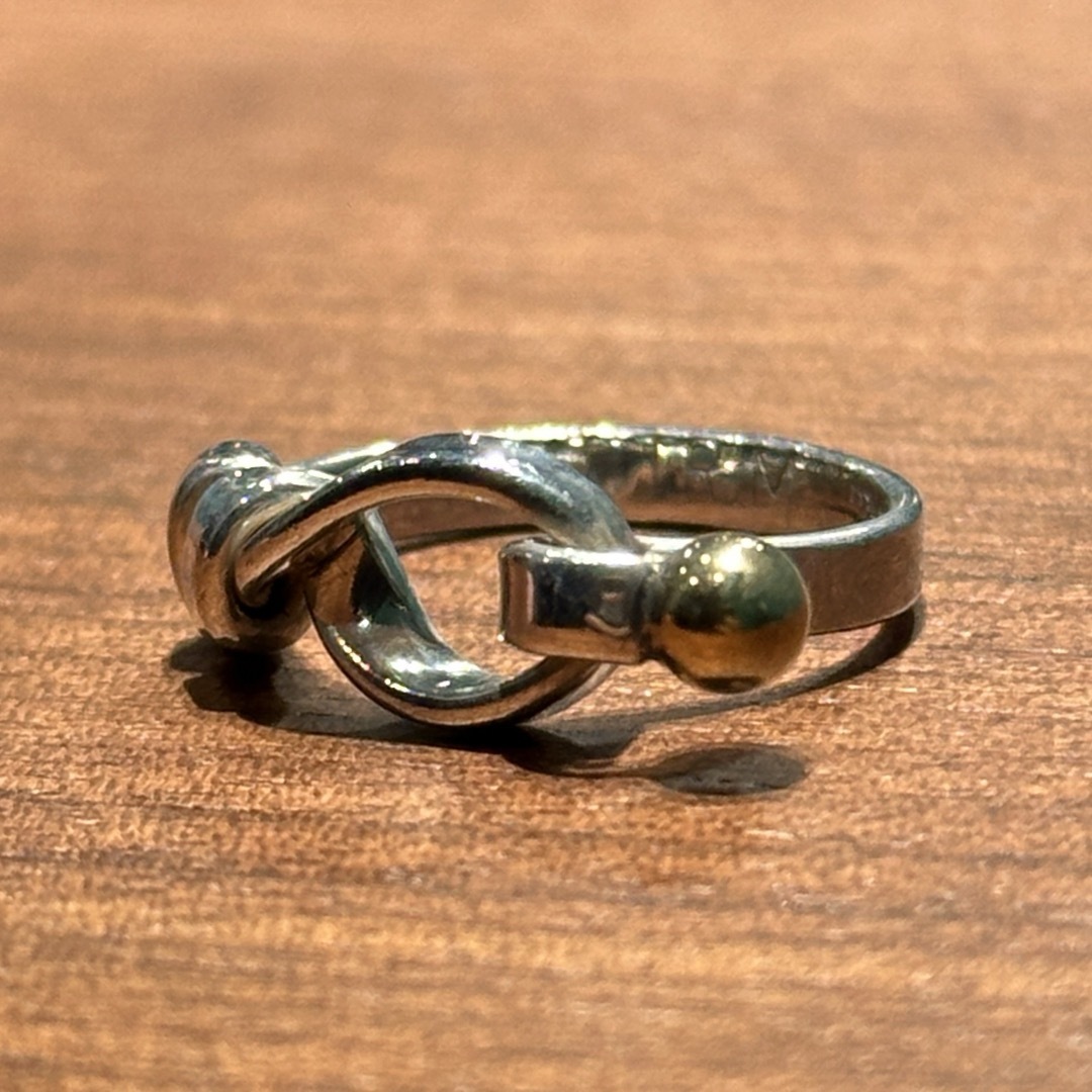 Tiffany&Co.ティファニー 750/925 ラブノットリング リング(指輪) Tiffany&Co.ティファニー 750/925 ラブノットリング リング(指輪)