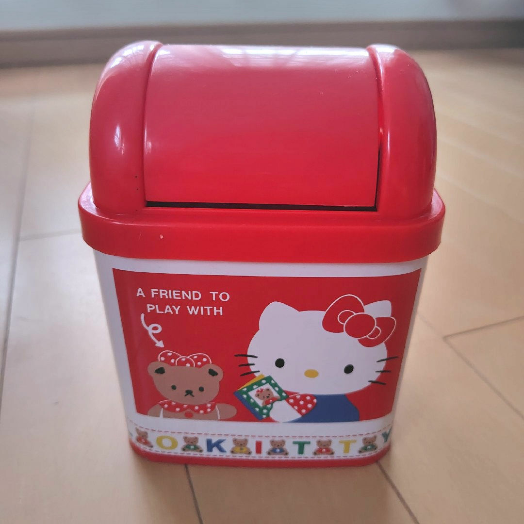サンリオ - ハローキティ キティちゃん 小物入れ ごみ箱 サンリオ - ハローキティ キティちゃん 小物入れ ごみ箱
