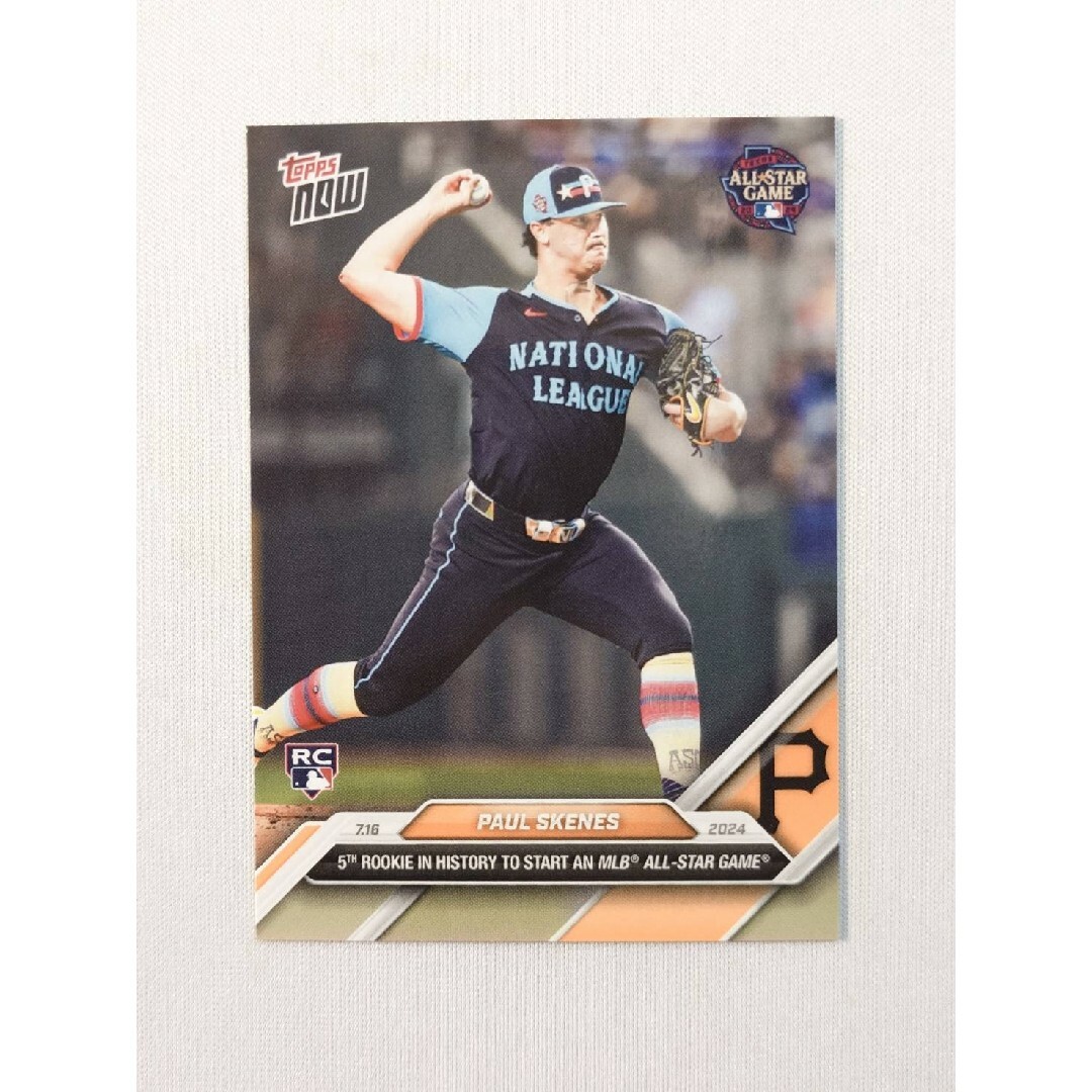 PAUL SKENES どろくさい ポールスキーンズ TOPPS BOWMAN サイン PAUL SKENES どろくさい ポールスキーンズ TOPPS BOWMAN サイン