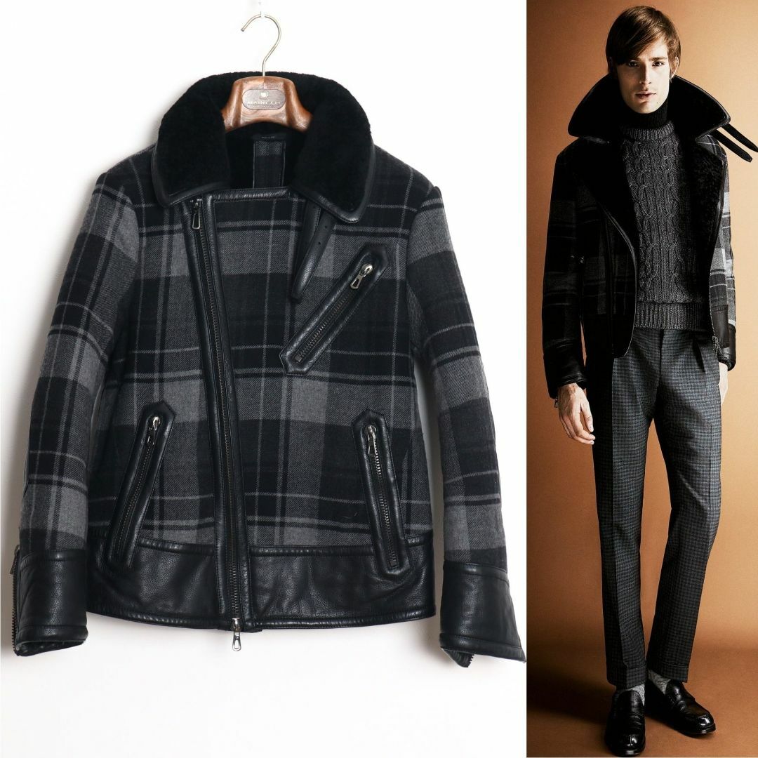 TOM FORD - トムフォード 13AW ムートンライダース 44-46 TOM FORD - トムフォード 13AW ムートンライダース 44-46