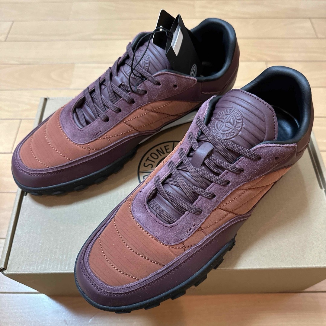 STONE ISLAND - 新品 STONE ISLAND ストーンアイランド レザー STONE ISLAND - 新品 STONE ISLAND ストーンアイランド レザー