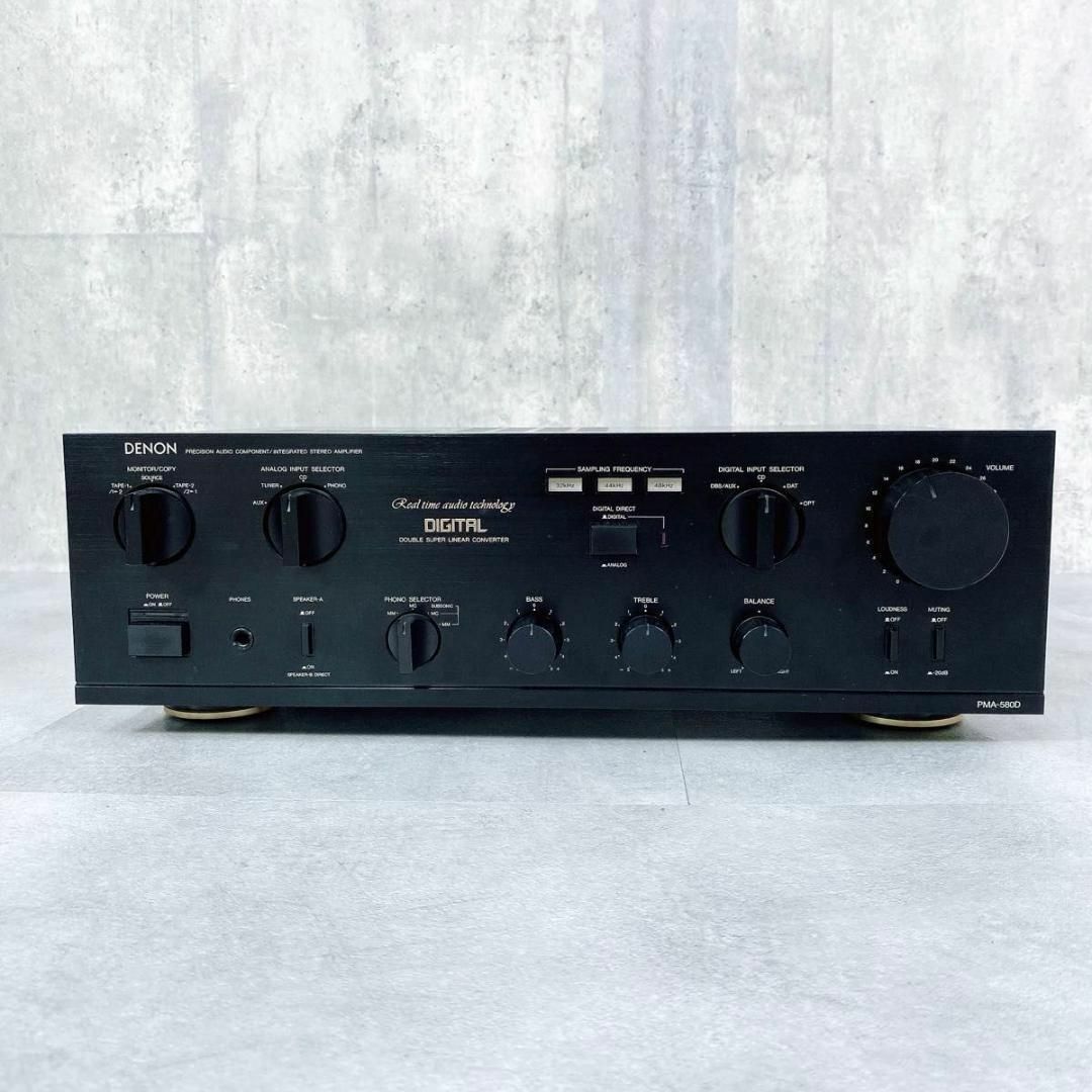 DENON プリメインアンプ PMA-580D 中古品|一般 DENON プリメインアンプ PMA-580D 中古品|一般