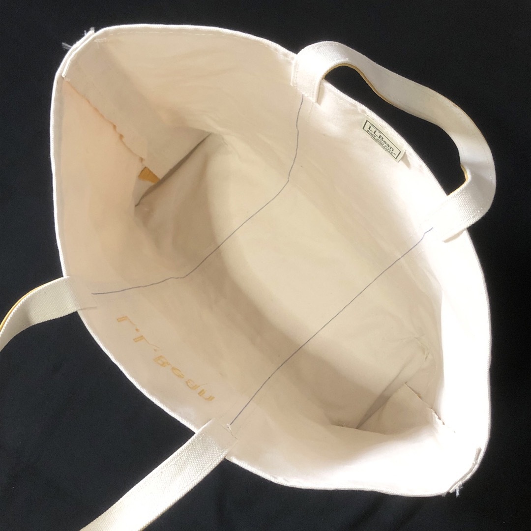 L.L.Bean - 90s USA製 LL Bean BOAT AND TOTE トートバック 辛子 L.L.Bean - 90s USA製 LL Bean BOAT AND TOTE トートバック 辛子