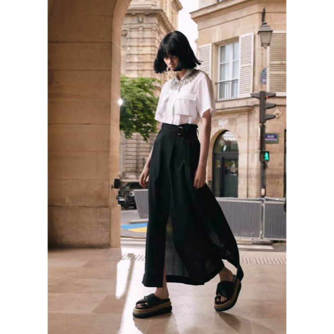 sacai - sacai 22SS/Suiting Mix Dress 22-05502の通販 by HNA sacai - sacai 22SS/Suiting Mix Dress 22-05502の通販 by HNA