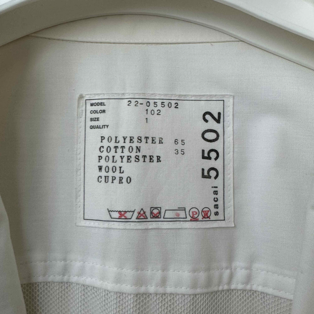 sacai - sacai 22SS/Suiting Mix Dress 22-05502の通販 by HNA sacai - sacai 22SS/Suiting Mix Dress 22-05502の通販 by HNA