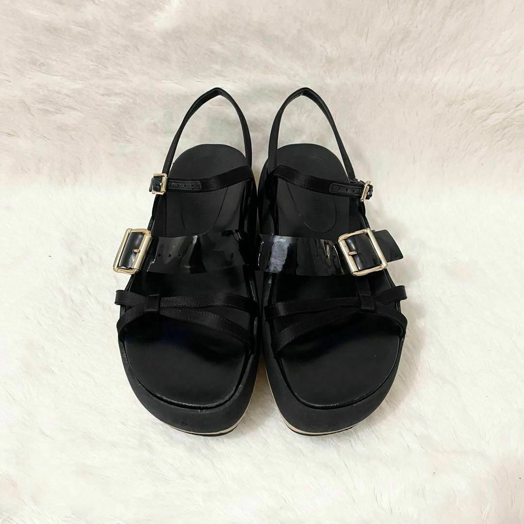 MARNI マルニ プラットフォーム サンダル 厚底 ウェッジ ソール MARNI マルニ プラットフォーム サンダル 厚底 ウェッジ ソール