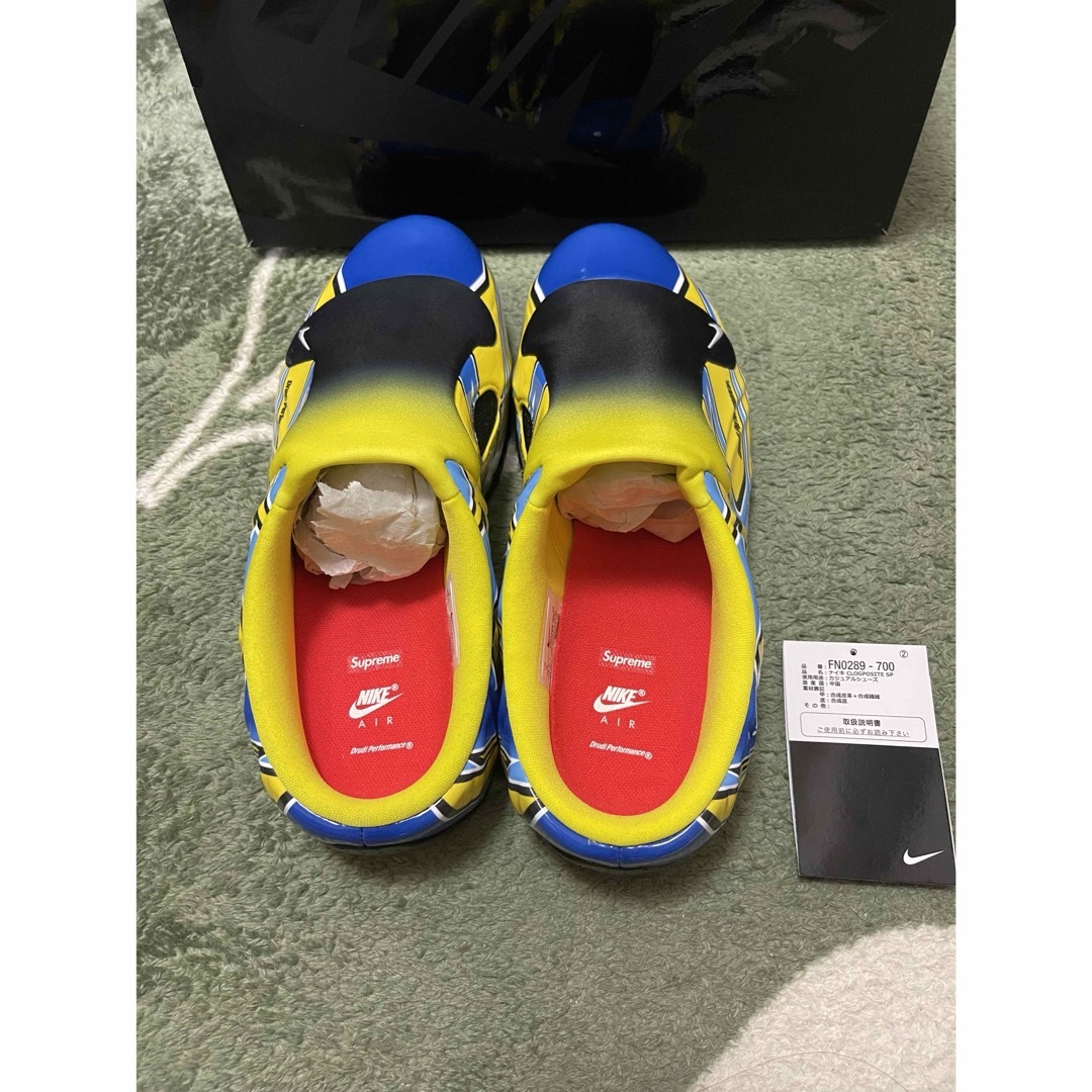 Supreme - 【新品未使用/激レアコラボ】supreme NIKE クロッグ Supreme - 【新品未使用/激レアコラボ】supreme NIKE クロッグ