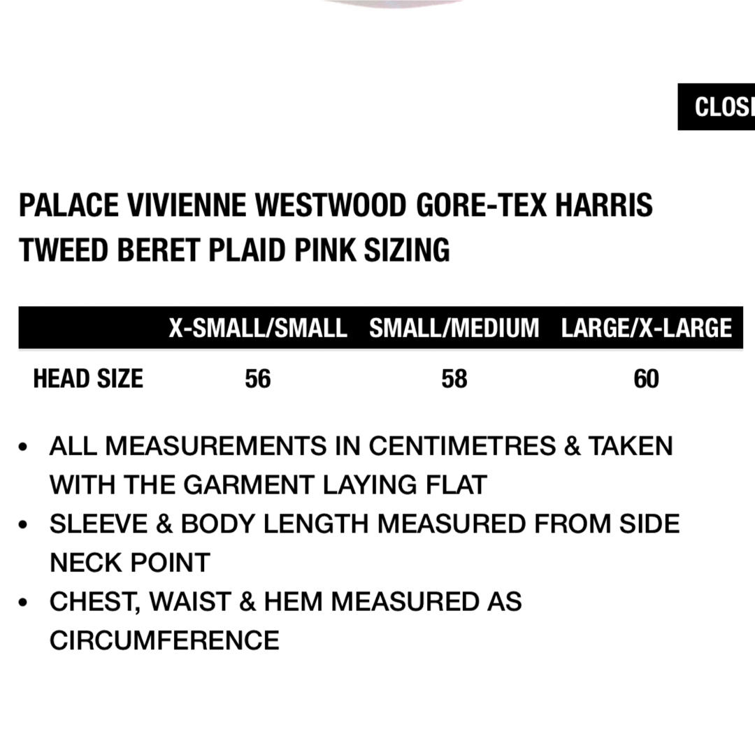 Vivienne Westwood - PALACE VIVIENNE WESTWOOD BERET ベレーの Vivienne Westwood - PALACE VIVIENNE WESTWOOD BERET ベレーの