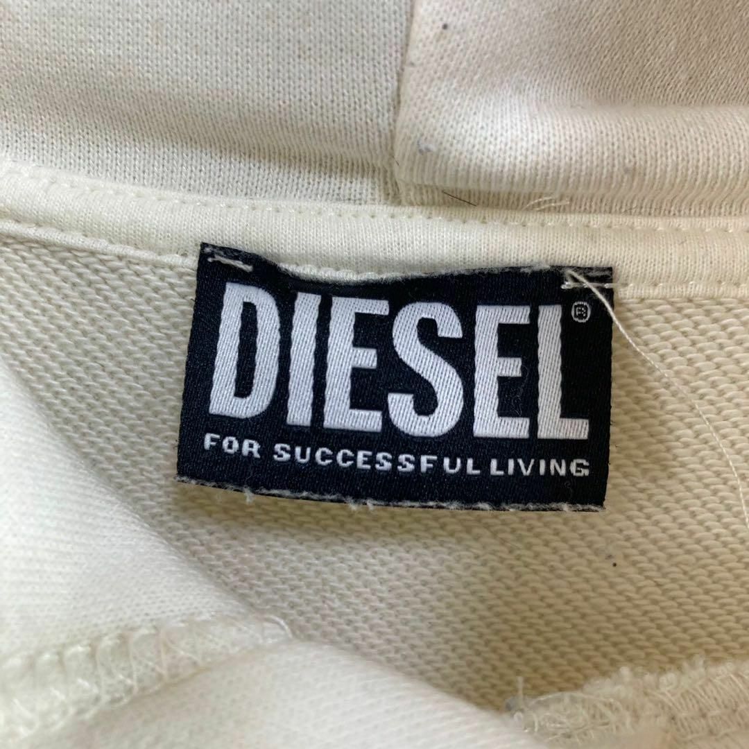 DIESEL - DIESEL ディーゼル 現行タグ パーカー 刺繍プリント DIESEL - DIESEL ディーゼル 現行タグ パーカー 刺繍プリント