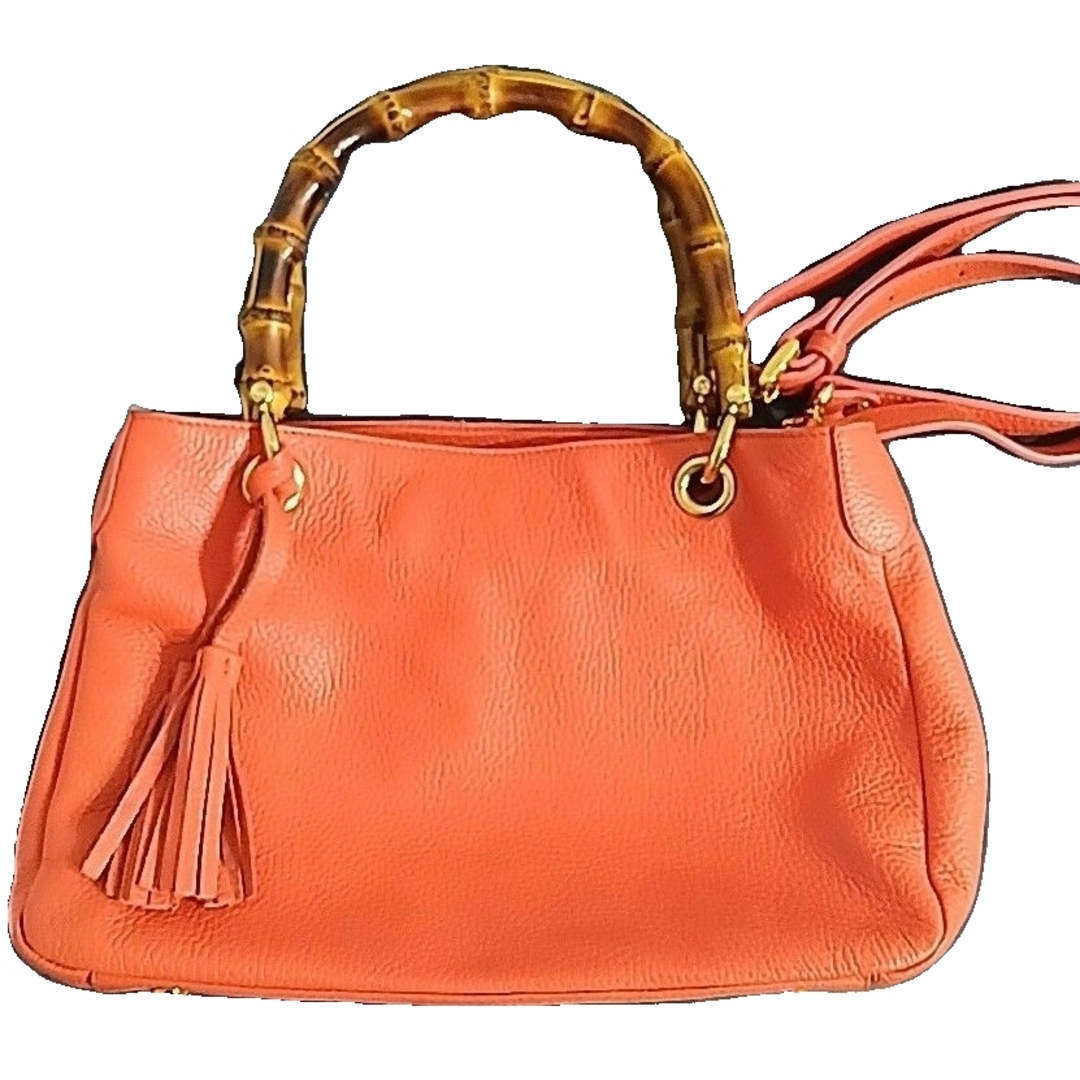 BARNEYS NEW YORK - BARNEYS NEWYORK バンブーハンドル 2way BARNEYS NEW YORK - BARNEYS NEWYORK バンブーハンドル 2way