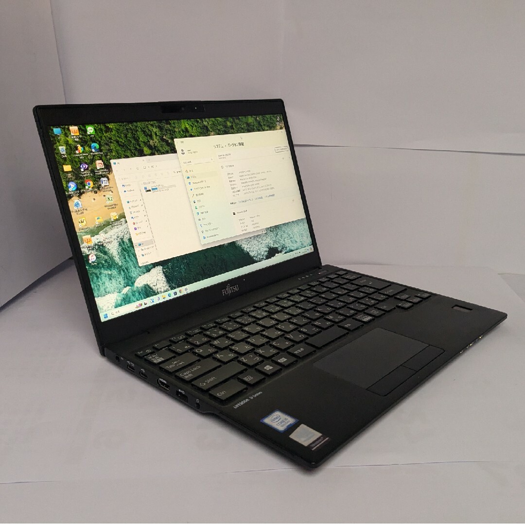 爆速&超軽量&薄型 富士通LIFEBOOK ノートパソコン カメラ付2 爆速&超軽量&薄型 富士通LIFEBOOK ノートパソコン カメラ付2