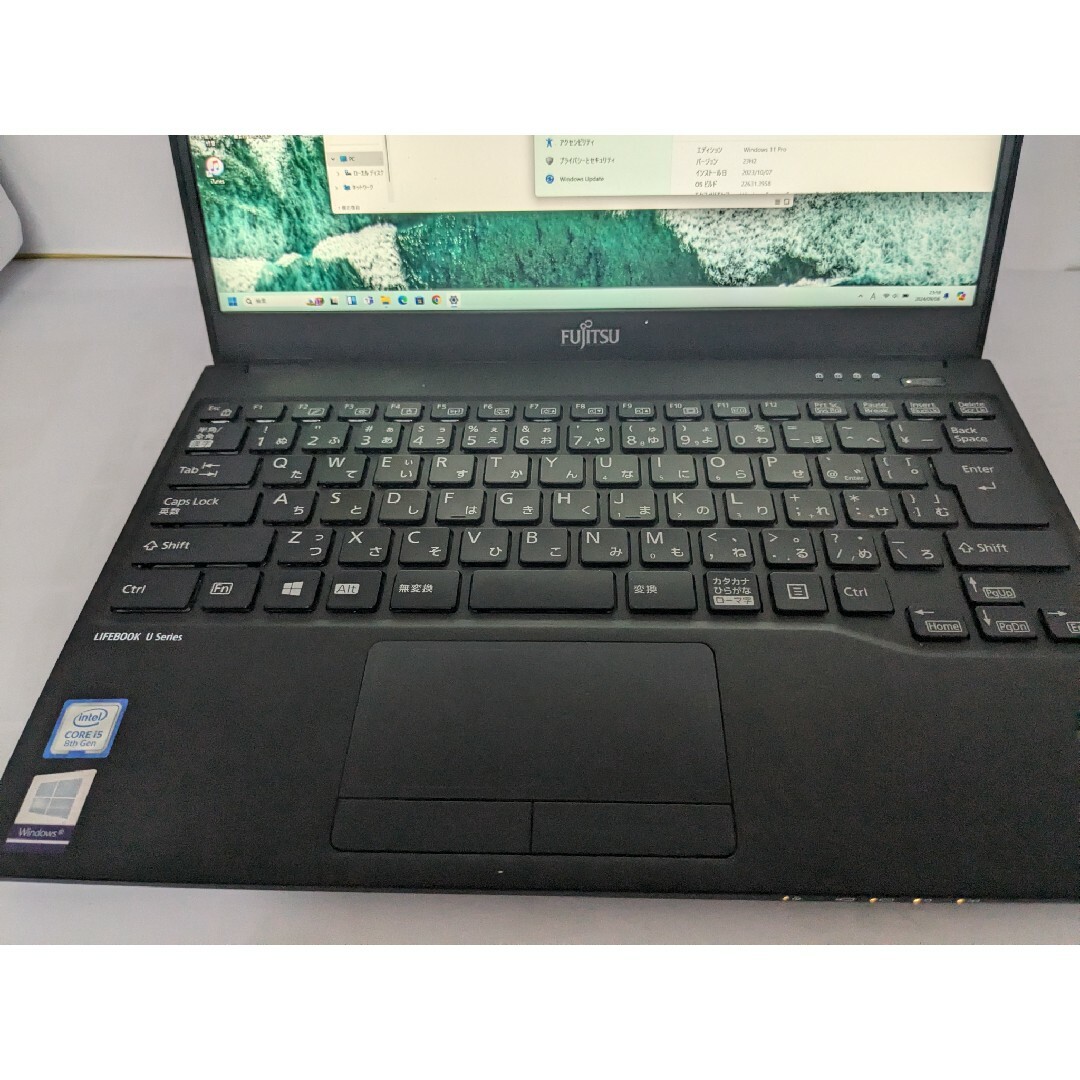 爆速&超軽量&薄型 富士通LIFEBOOK ノートパソコン カメラ付2 爆速&超軽量&薄型 富士通LIFEBOOK ノートパソコン カメラ付2