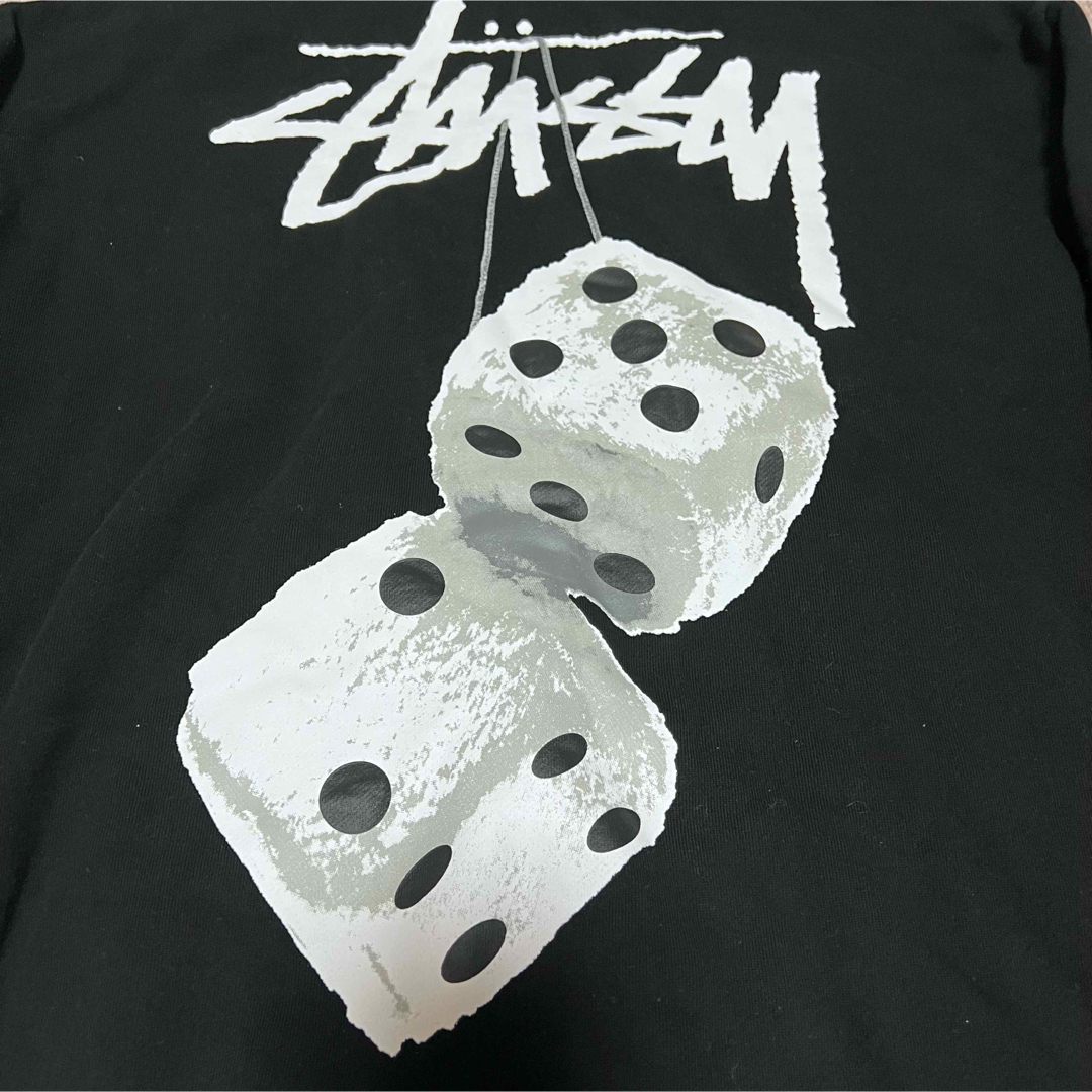 STUSSY - 希少☆STUSSY ステューシー ダイスロゴ XL相当 プル STUSSY - 希少☆STUSSY ステューシー ダイスロゴ XL相当 プル