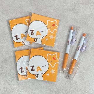 ZAQ メモ帳とボールペン(ノート/メモ帳/ふせん)