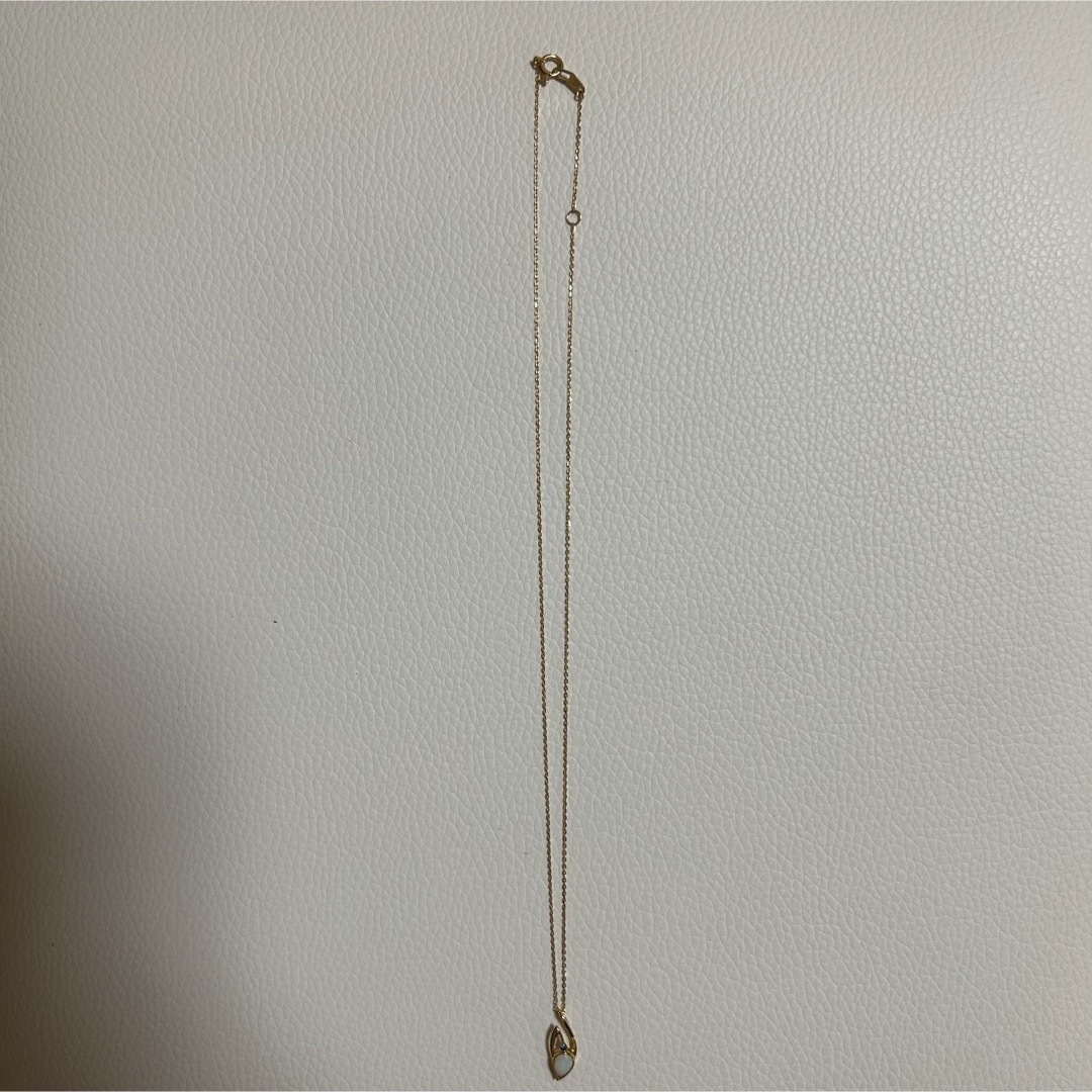 STAR JEWELRY - スタージュエリー 18K イエローゴールド ネックレス オパール 10月 誕生石