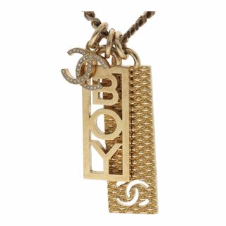 シャネル(CHANEL)の【中古】 CHANEL シャネル  ネックレス・ペンダント  C22P BOY ペンダント タグ ココマーク ネックレス 23046135 YM(ネックレス)