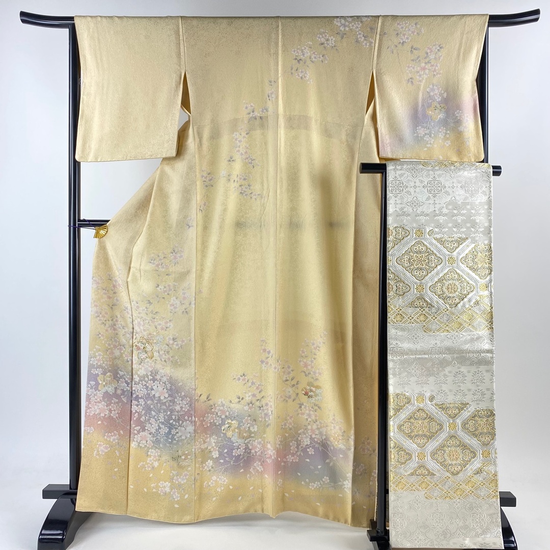 訪問着 身丈163cm 裄丈65cm 正絹 美品 秀品 訪問着 身丈163cm 裄丈65cm 正絹 美品 秀品