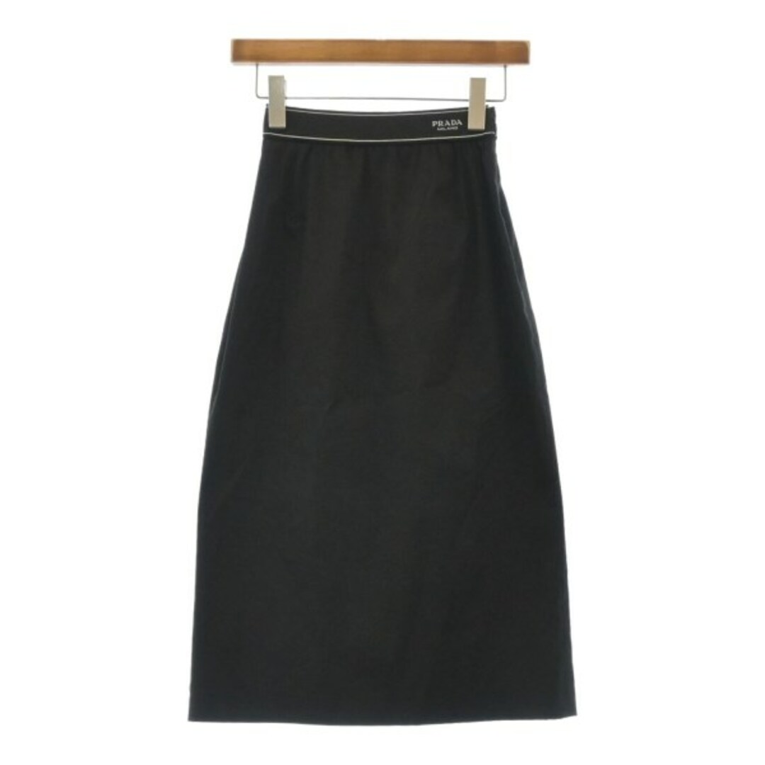 PRADA プラダ ロング・マキシ丈スカート 36(XS位) 黒 【古着】 PRADA プラダ ロング・マキシ丈スカート 36(XS位) 黒 【古着】