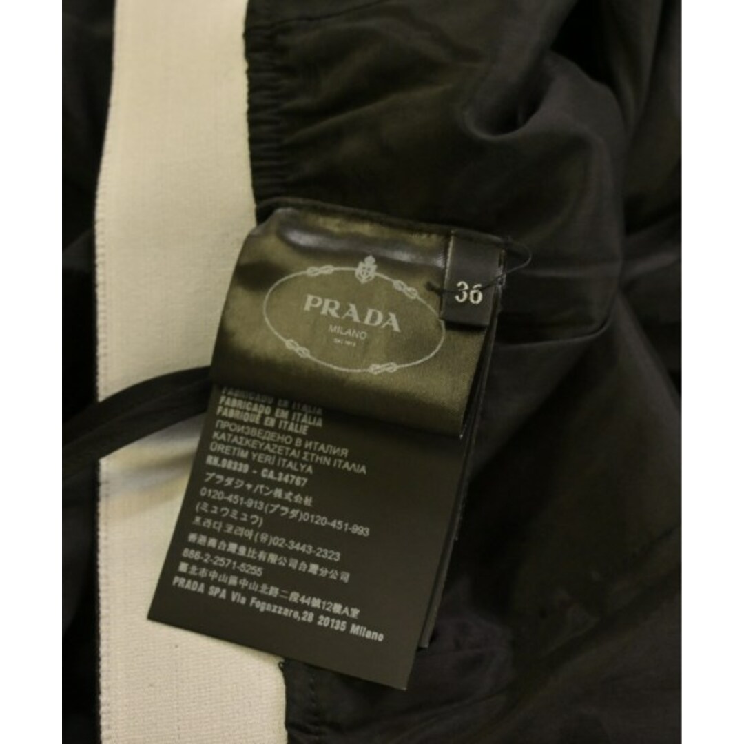 PRADA プラダ ロング・マキシ丈スカート 36(XS位) 黒 【古着】 PRADA プラダ ロング・マキシ丈スカート 36(XS位) 黒 【古着】