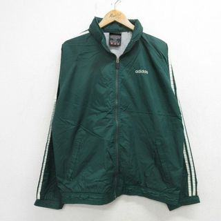 adidas - L☆古着 アディダス adidas 長袖 ナイロン ジャケット adidas - L☆古着 アディダス adidas 長袖 ナイロン ジャケット