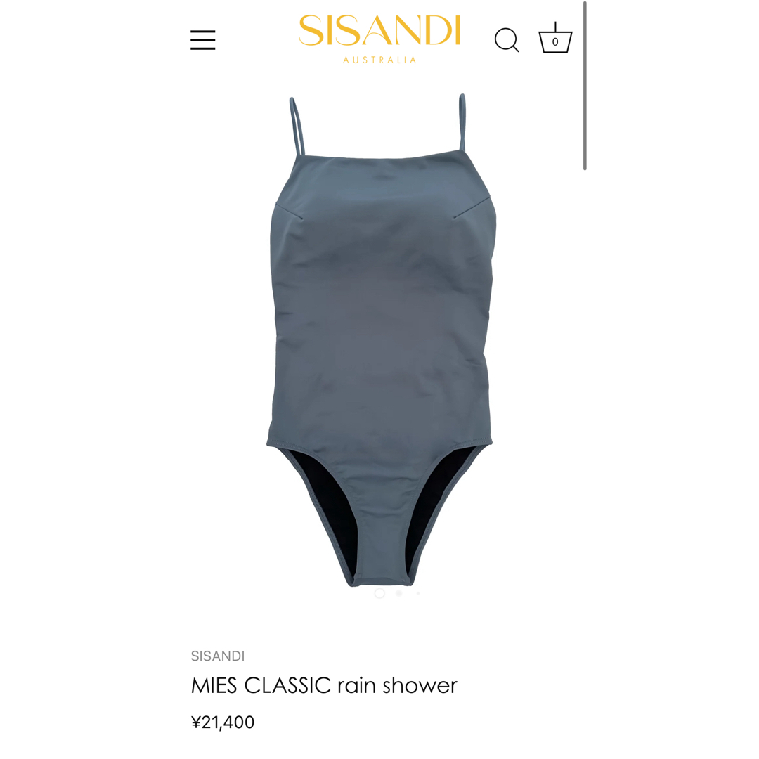 SISANDI MIES CLASSIC rain shower サイズ① SISANDI MIES CLASSIC rain shower サイズ①