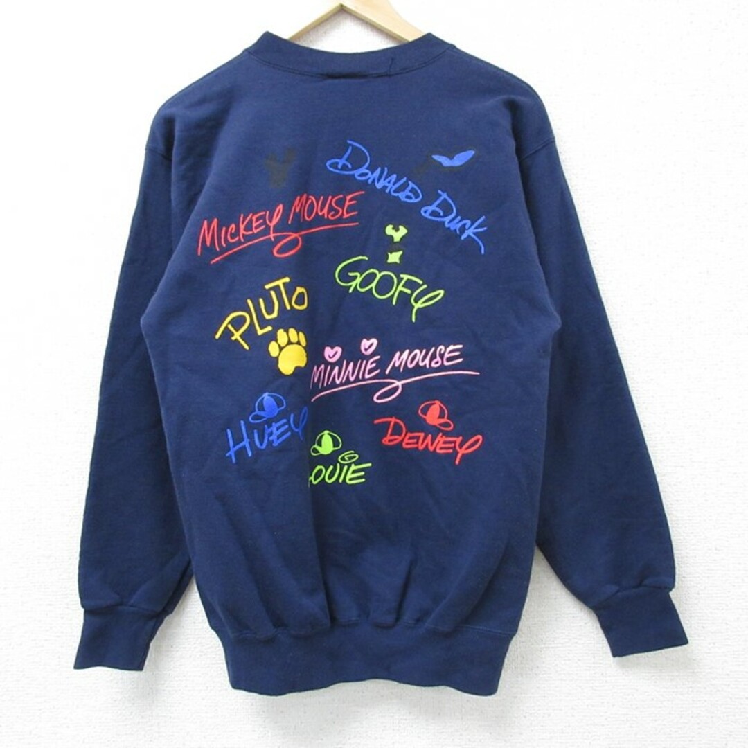 Disney - S☆古着 長袖 スウェット メンズ 90年代 90s Disney - S☆古着 長袖 スウェット メンズ 90年代 90s