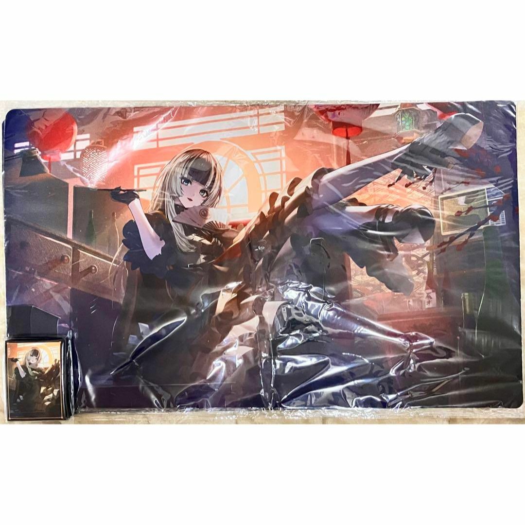 儒烏風亭らでん カードスリーブ&プレイマット ホロライブ ReGLOSS 儒烏風亭らでん カードスリーブ&プレイマット ホロライブ ReGLOSS