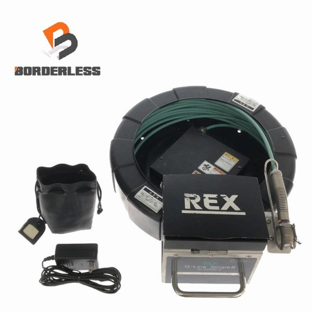 ☆中古品☆REX レッキス工業 管内検査カメラ G-ラインスコープII ☆中古品☆REX レッキス工業 管内検査カメラ G-ラインスコープII