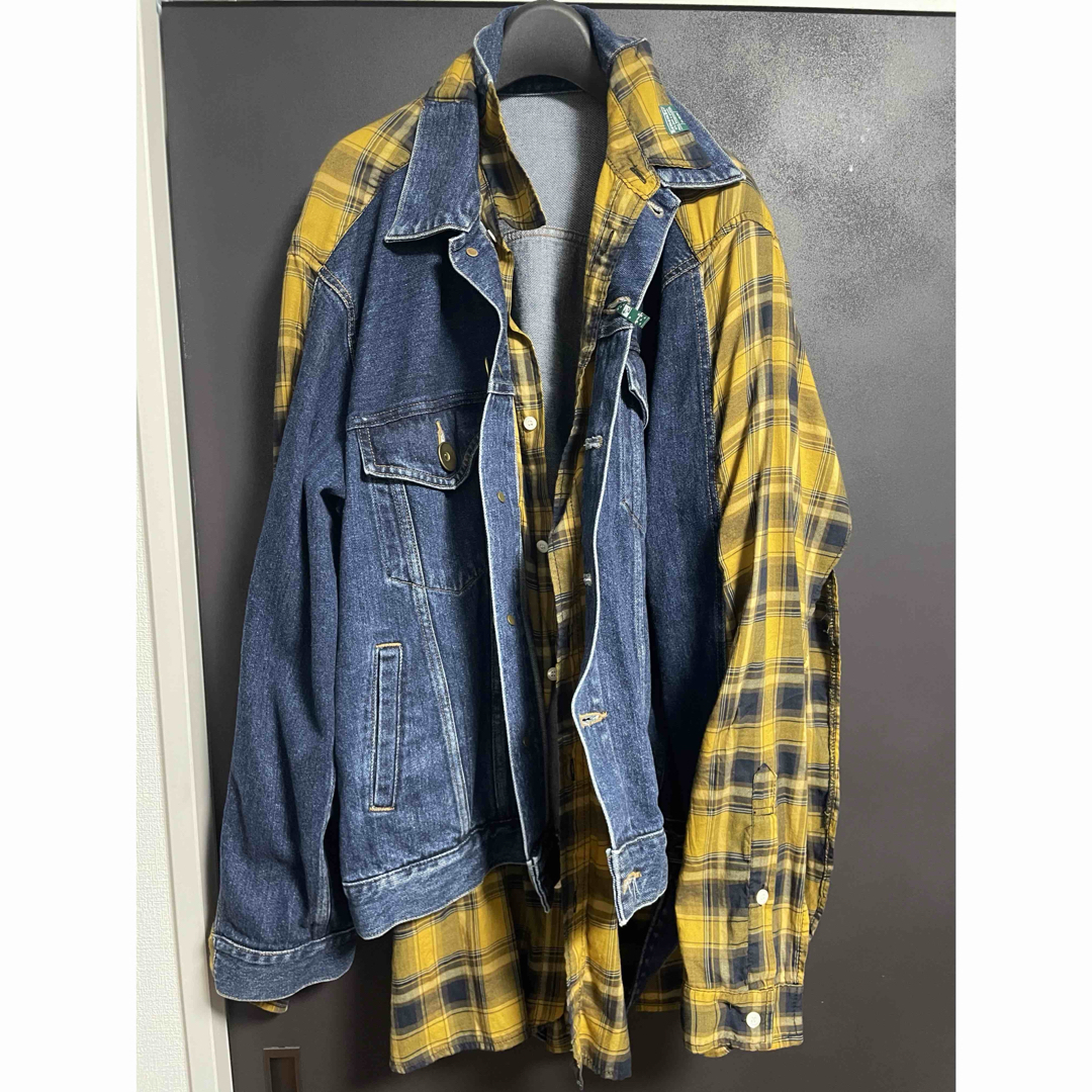 Maison MIHARA YASUHIRO - メゾンミハラヤスヒロ チェックシャツ Maison MIHARA YASUHIRO - メゾンミハラヤスヒロ チェックシャツ