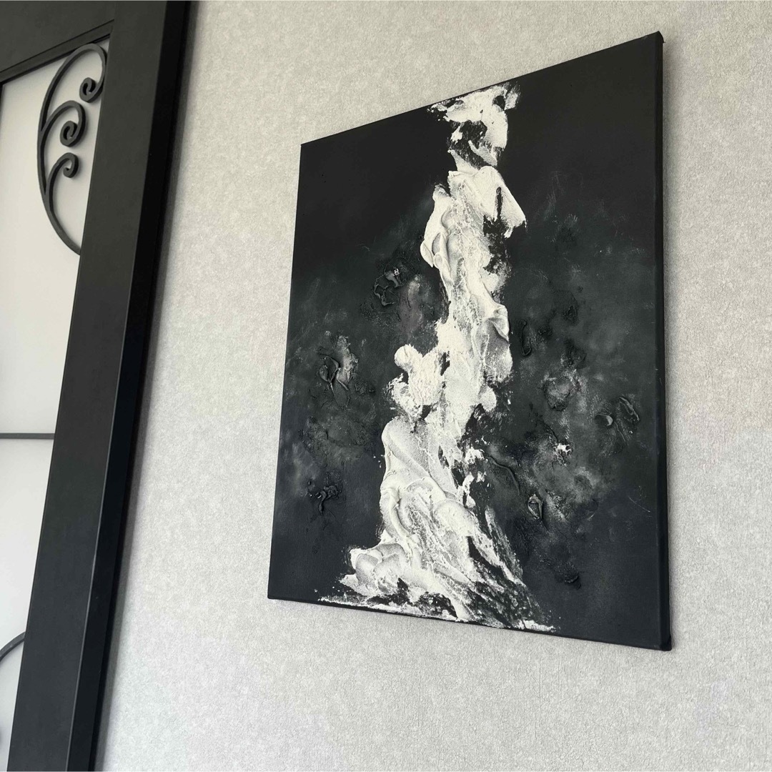 現代アート 50×40㎝ 大きめ モダン アートパネル インテリア 抽象画