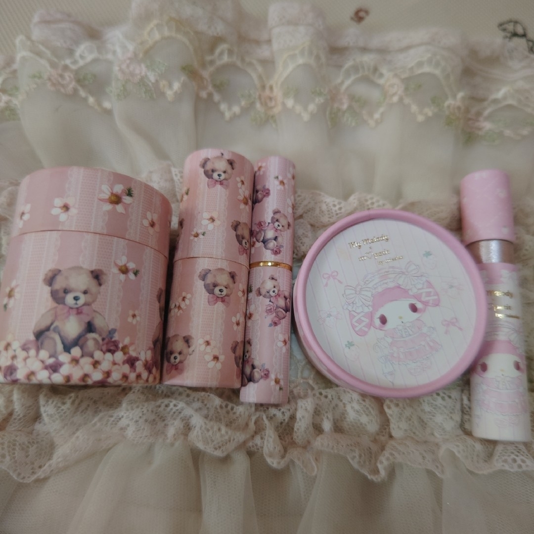 しまむら - 青木美沙子m♡peit✕SANRIO試し程度マイメロ、クマ柄 しまむら - 青木美沙子m♡peit✕SANRIO試し程度マイメロ、クマ柄