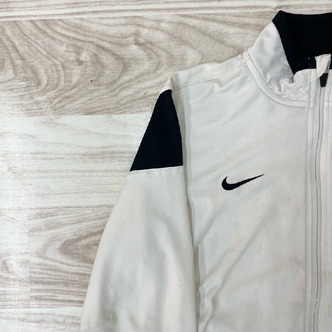 NIKE - 【NIKE】 ジャージ 白&黒 ボーイズLの通販 by 古着 NIKE - 【NIKE】 ジャージ 白&黒 ボーイズLの通販 by 古着