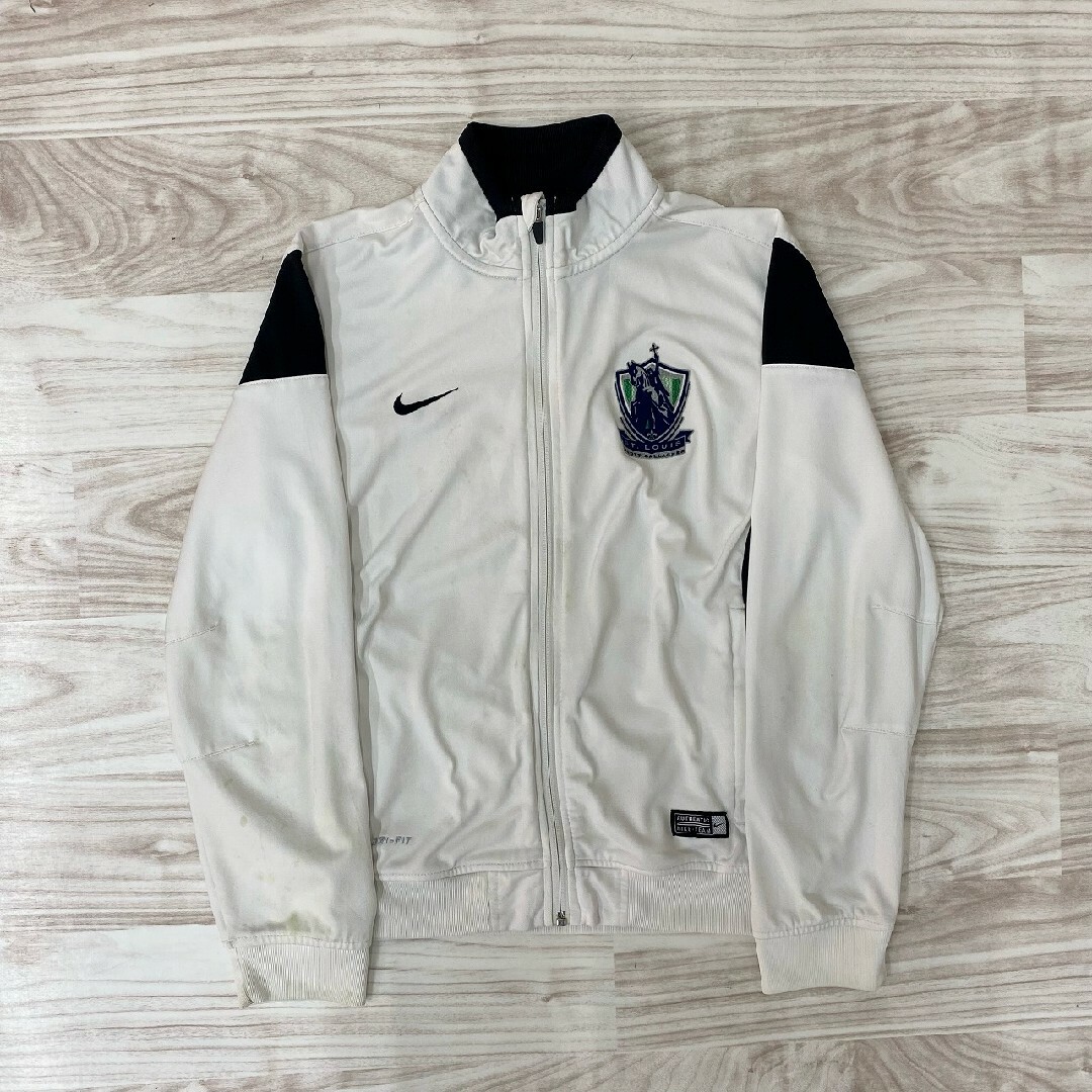 華麗 NIKE - 【NIKE】 ジャージ 白&黒 ボーイズLの通販 by 古着 ナイキ