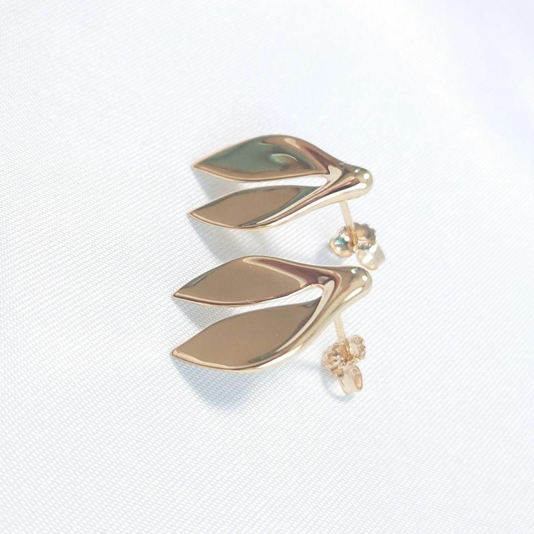 希少】TIFFANY K18YG ホエールテール ピアス 5307 希少】TIFFANY K18YG ホエールテール ピアス 5307