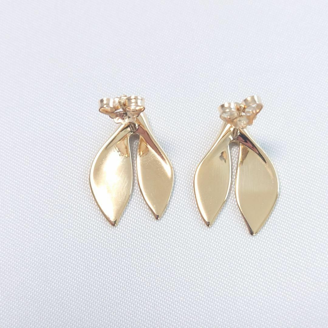 希少】TIFFANY K18YG ホエールテール ピアス 5307 希少】TIFFANY K18YG ホエールテール ピアス 5307